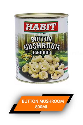 Habit Button Mushroom 800gm